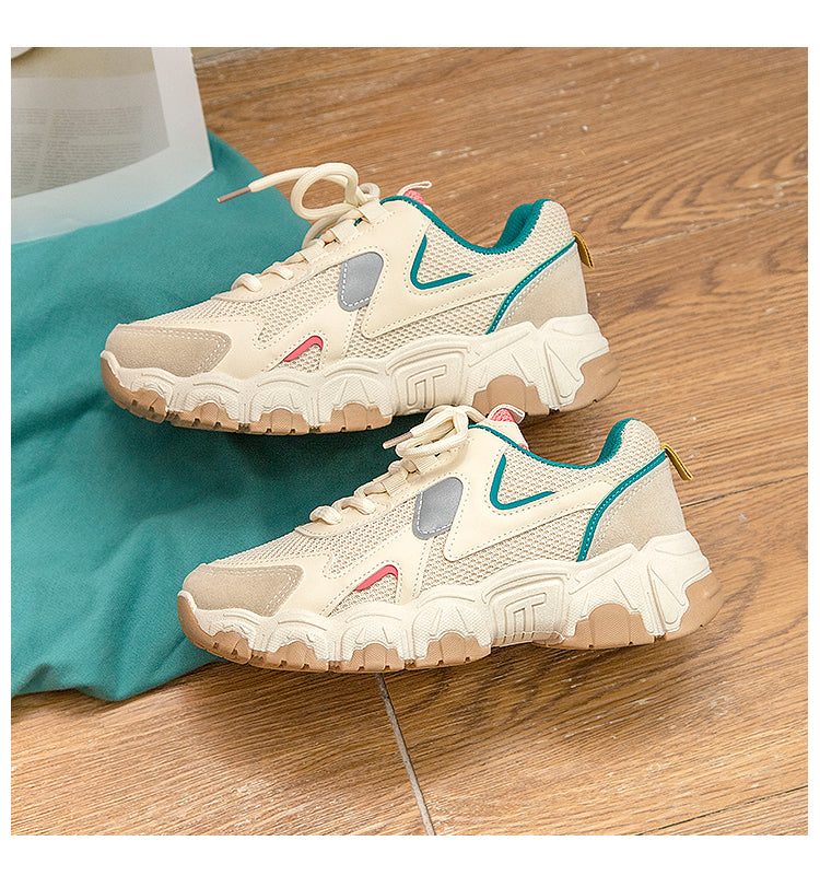 Spring And Autumn All-match Single Shoes Casual White Sneakers
