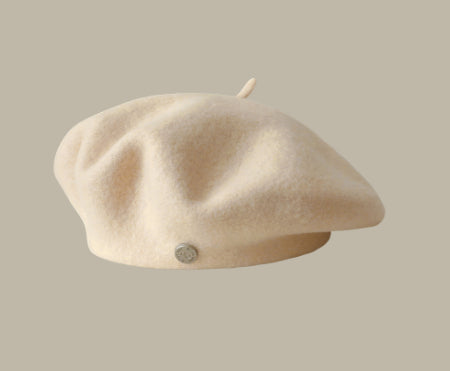 Face Slimming Bucket Hat Warm Knitted Hat Beret
