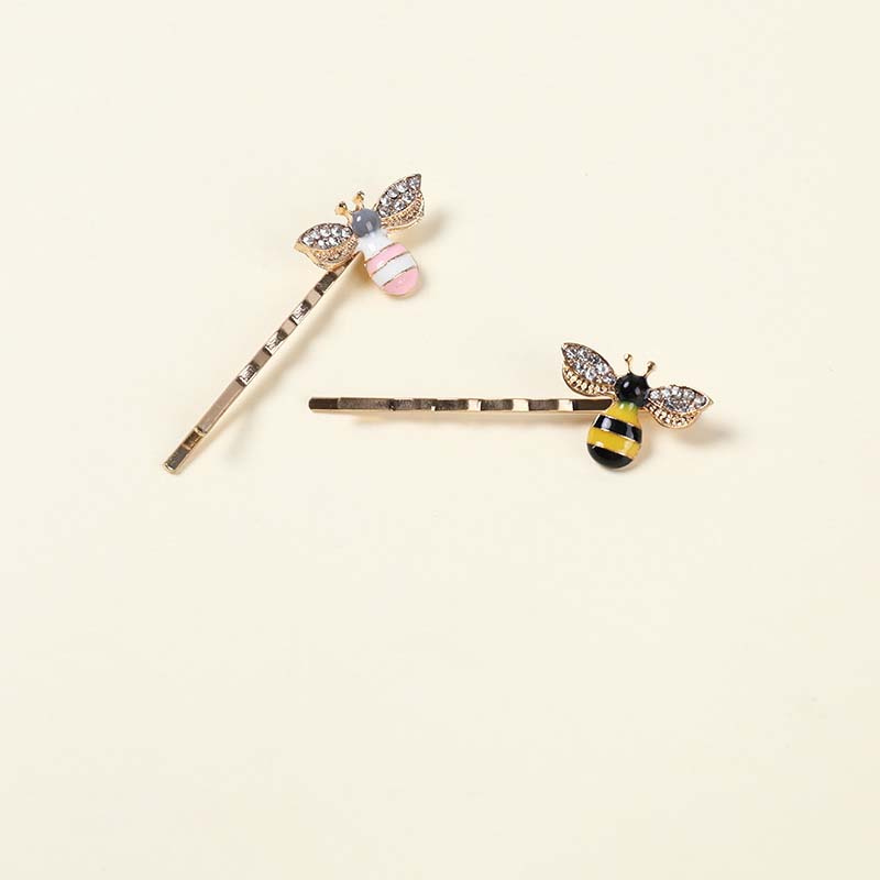 Cute Girly Heart Temperament Little Bee Word Folder