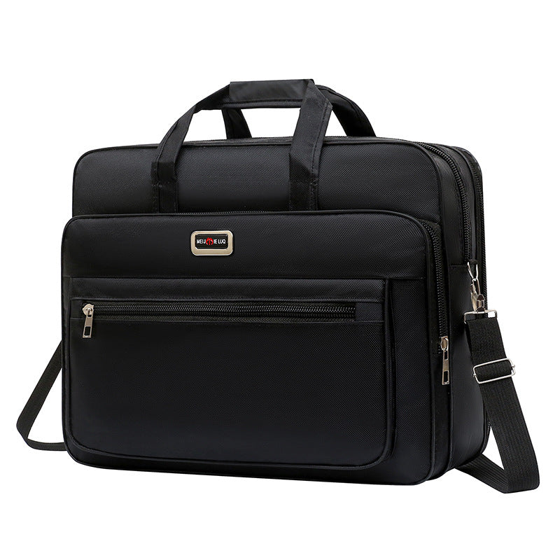 Computertaske til mænd - Skuldertaske/Crossbody, stænktæt