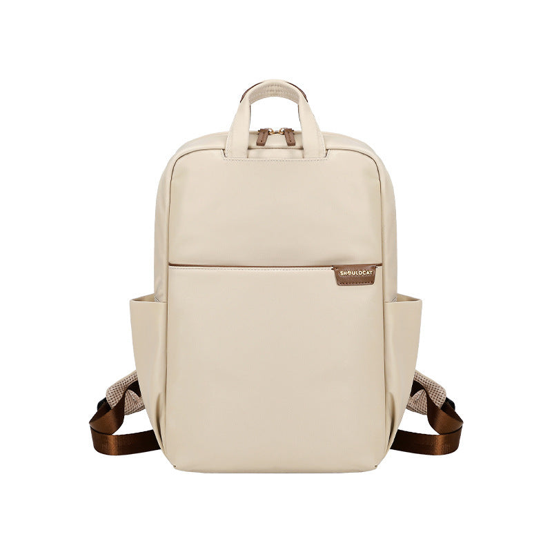Simple Canvas Travel Large Capacity Women's Backpack