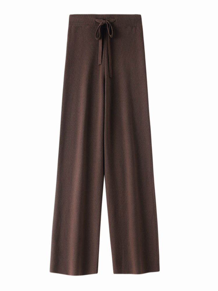 Womens Fashionable Casual Soft Knit Pants