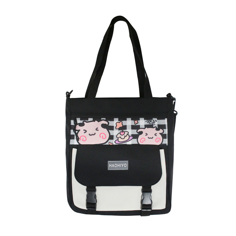 Large Capacity Canvas Bag Women's Cross Body Ins