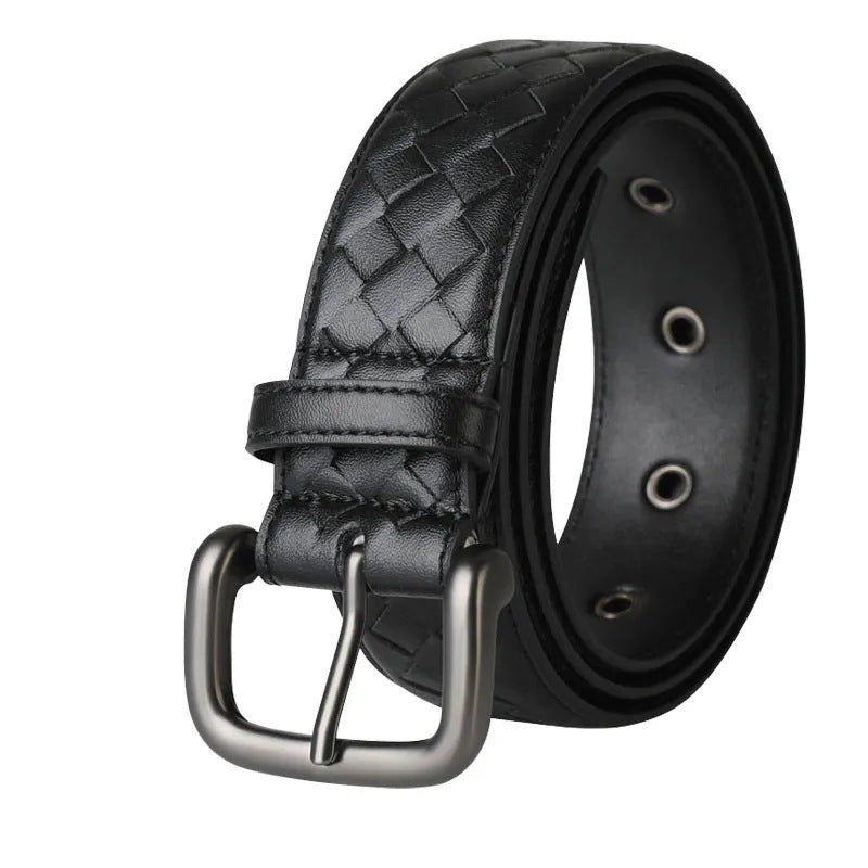 Men's Leather Pin Buckle Belt