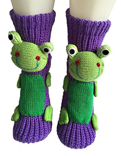 Women's Fashion 3D Cartoon Woolen Yarn Socks