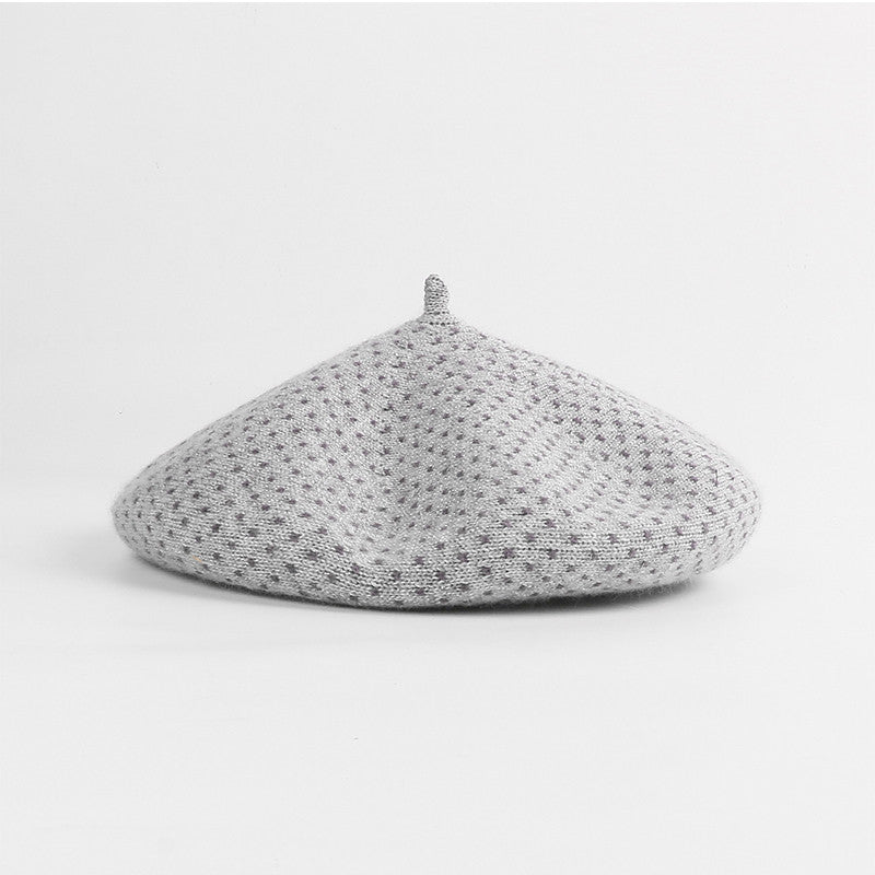 Women's Fashion Versatile Polka Dot Beret