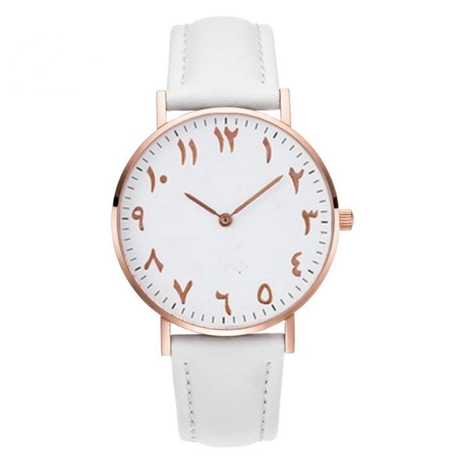 Arabian belt quartz watch ladies watch