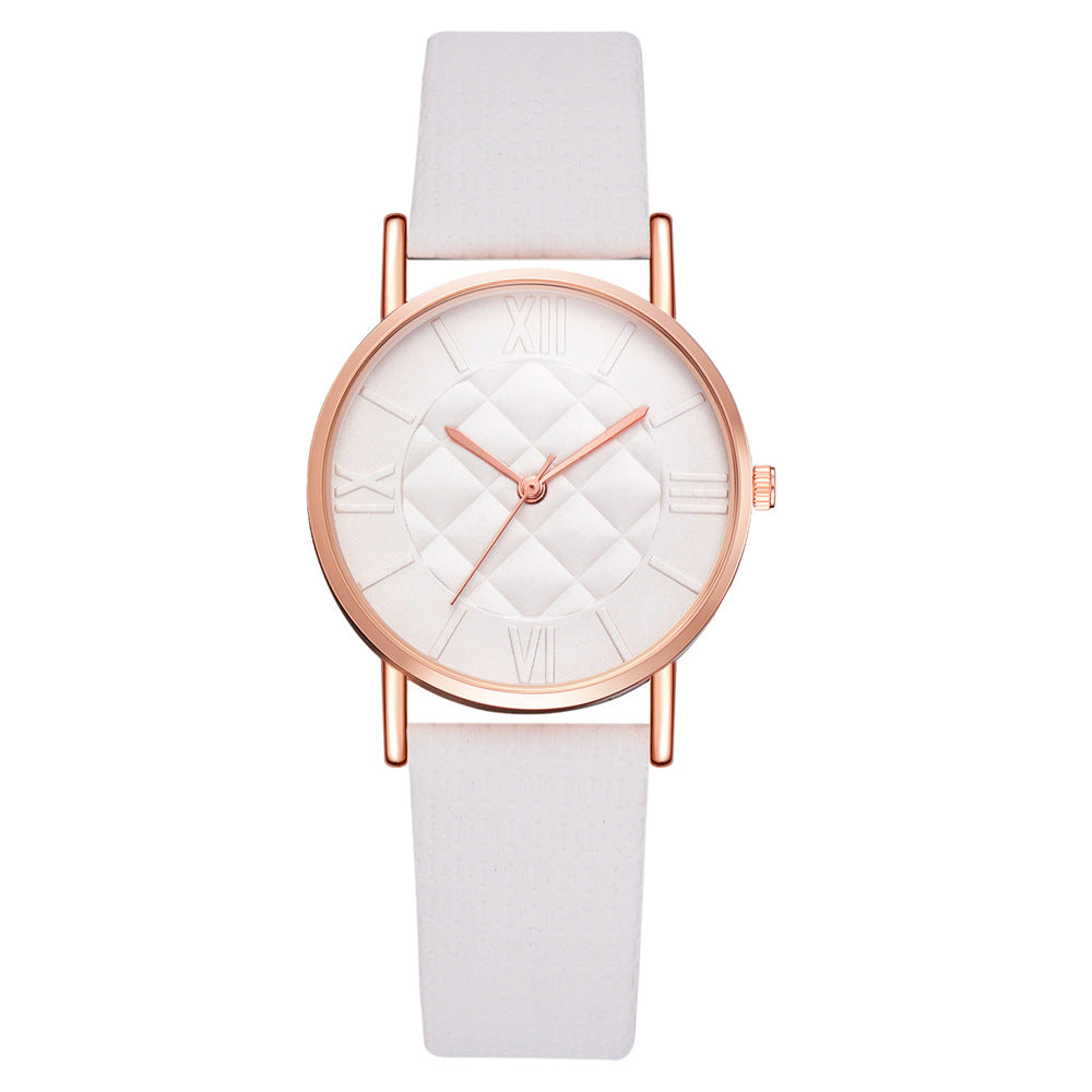 Lovers Pu with quartz watch