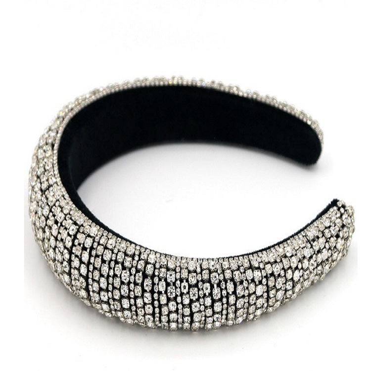 Baroque rhinestone headband