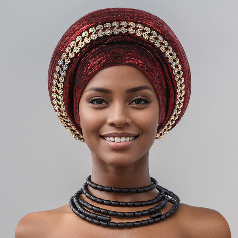Women's South American Muslim Multi-layer Toque