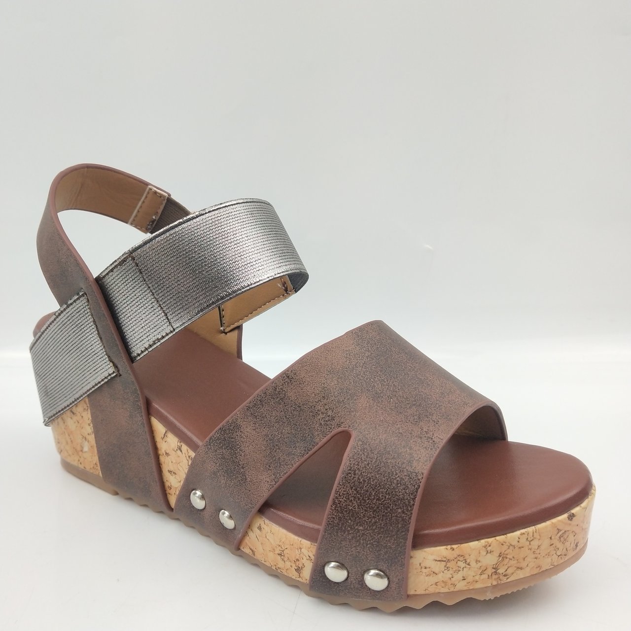 Muffin thick platform wedge sandals