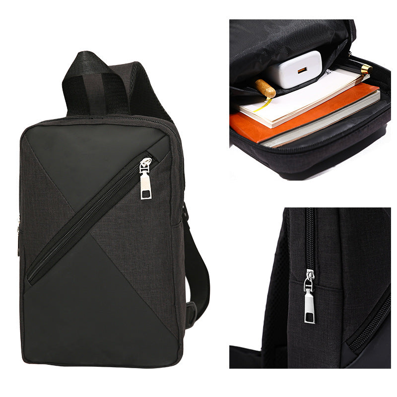 Outdoor Waterproof Large Capacity Men's Chest Bag