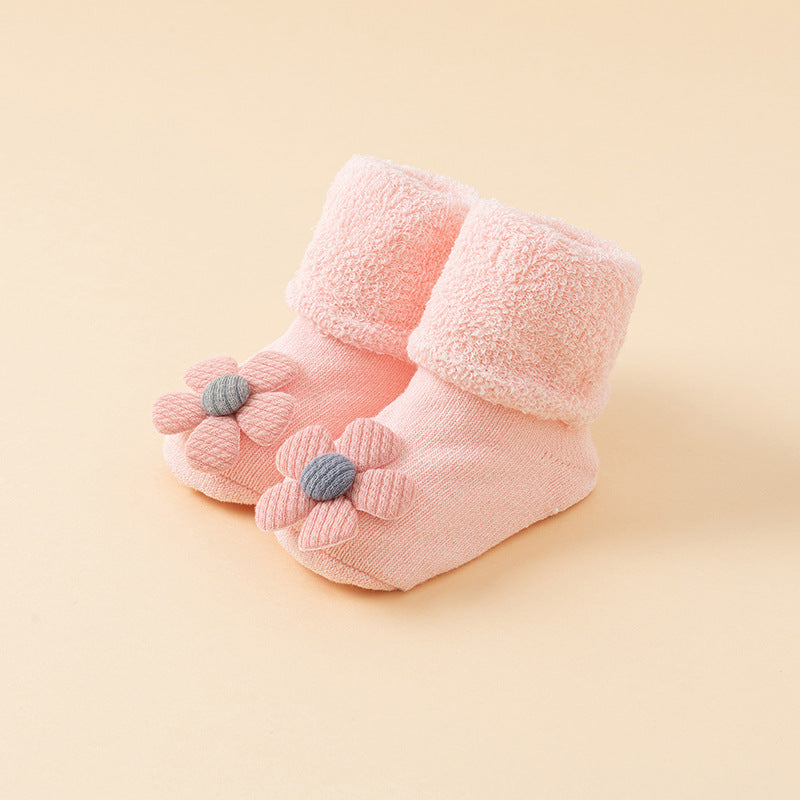 Hickened Warm Non-slip Dispensing Room Male And Female Baby Toddler Socks