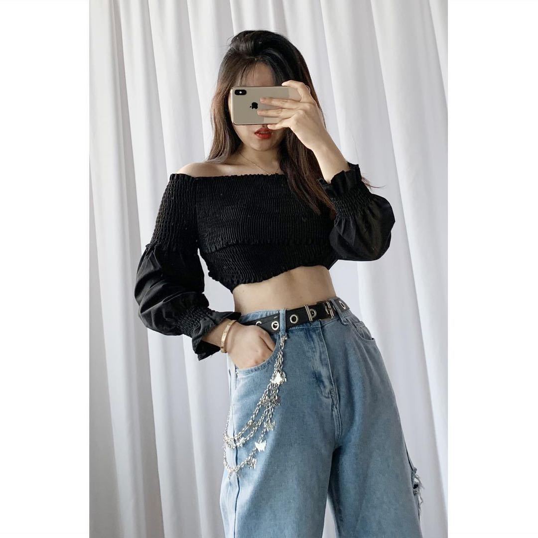 Hip hop metal jeans chain