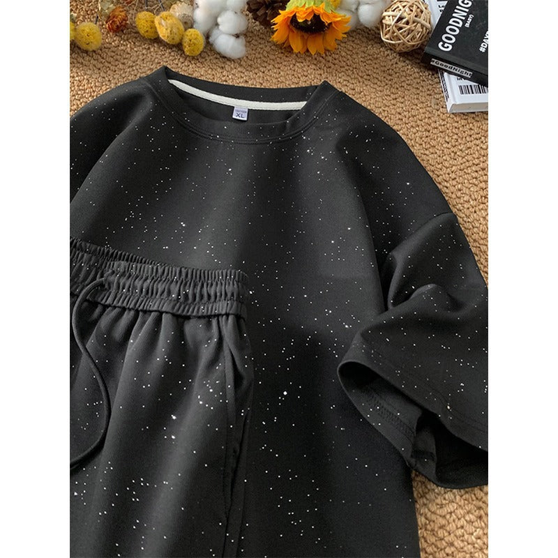 Gypsophila Casual Sportswear Set For Men Summer Style