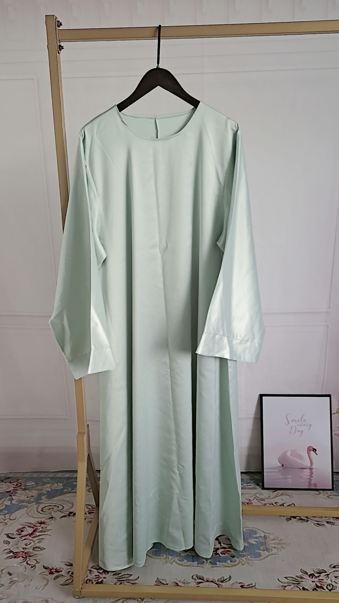 European And American Large Elegant Robe Dress