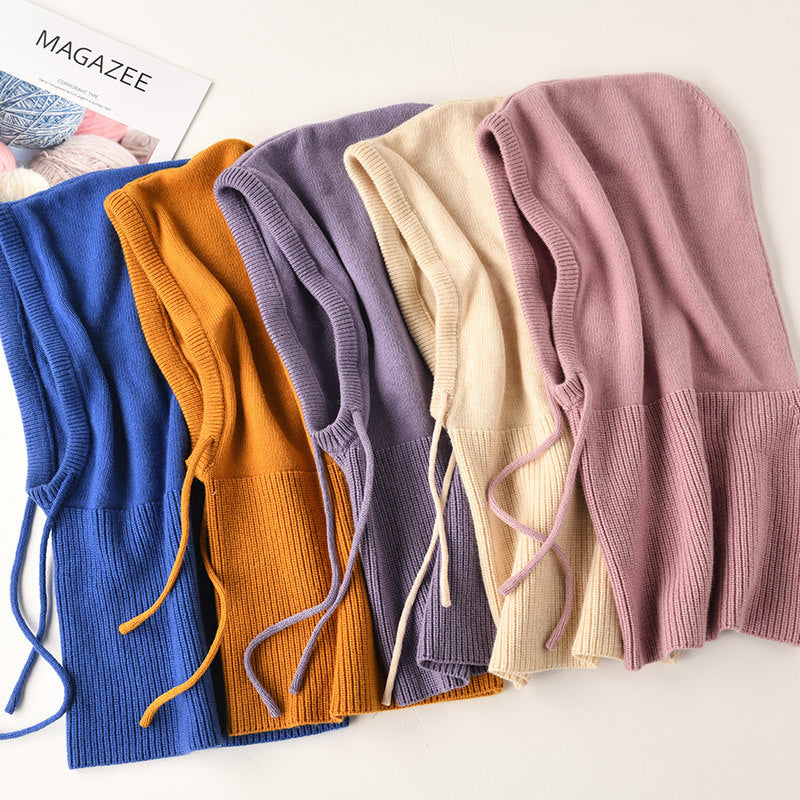 Cashmere Wool Yarn Autumn And Winter Men's And Women's Knitted Headwear