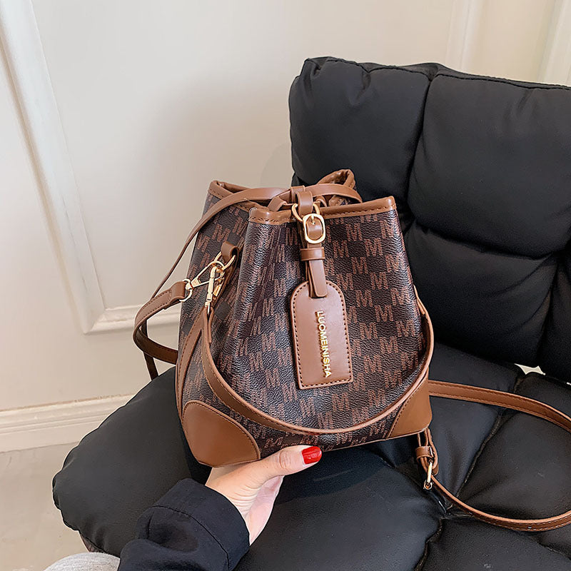 Presbyopia Bucket Bag One Shoulder Crossbody