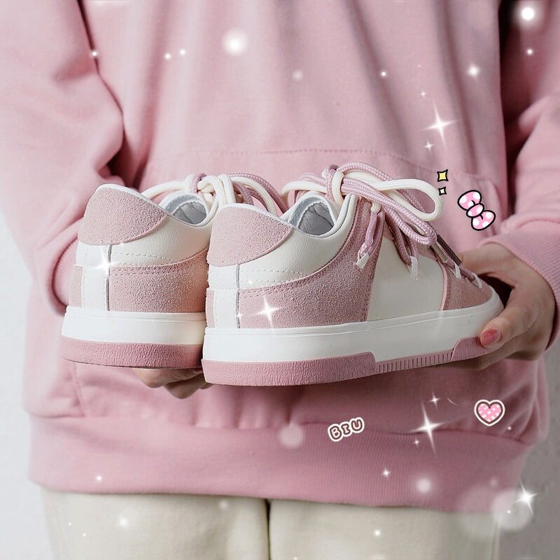 Girls' New Niche Design Sports Casual Retro Shoes