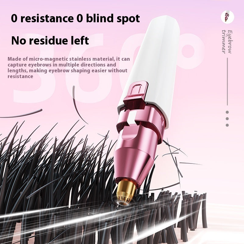 Two-in-one Electric Eyebrow Shaping Device