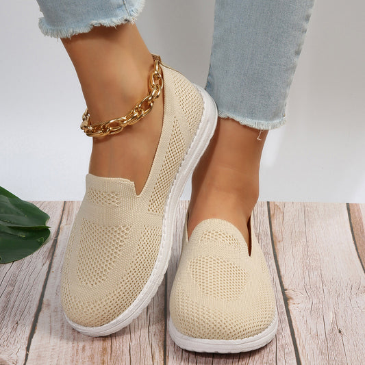 Meshsko til kvinder Åndbare Slip-on Lazy Loafers