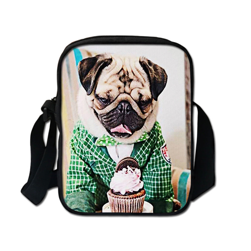 Baggy One Shoulder Schoolbag Messenger Bag