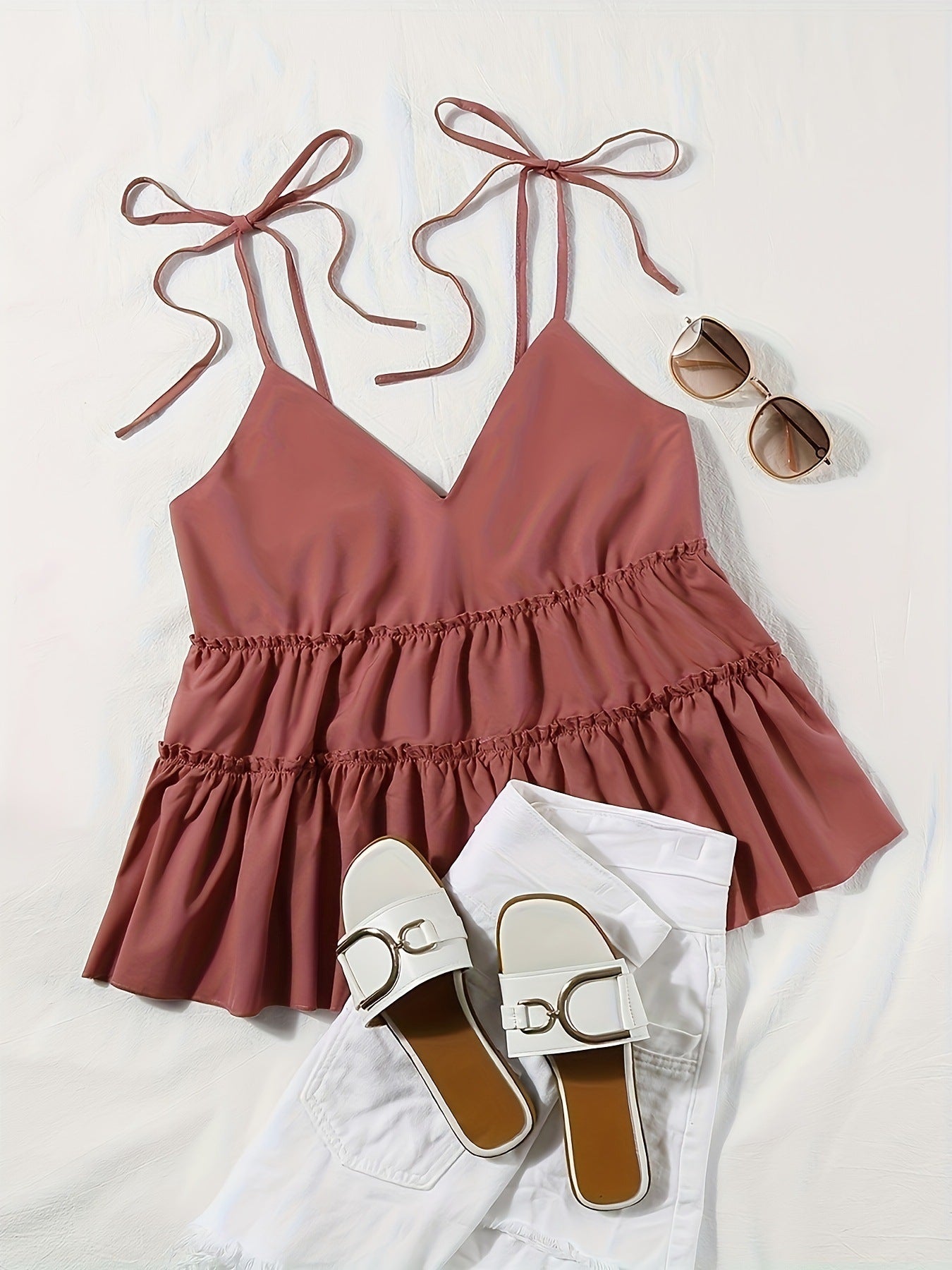 Womens Trendy Minimalist Cropped Camisole