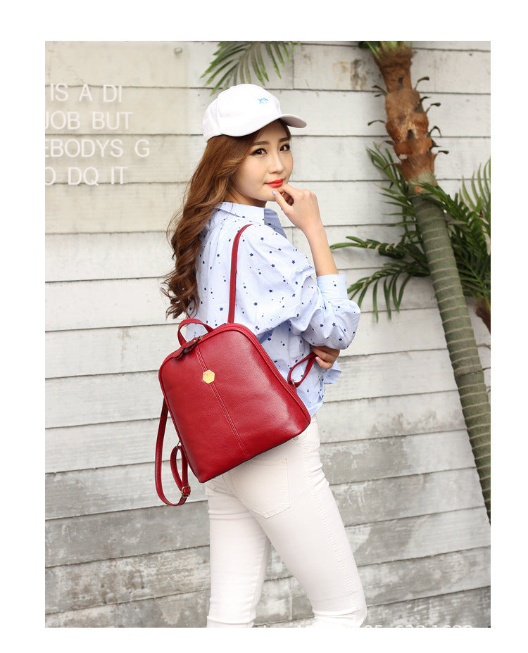 Casual School Bag With Single Shoulder Messenger