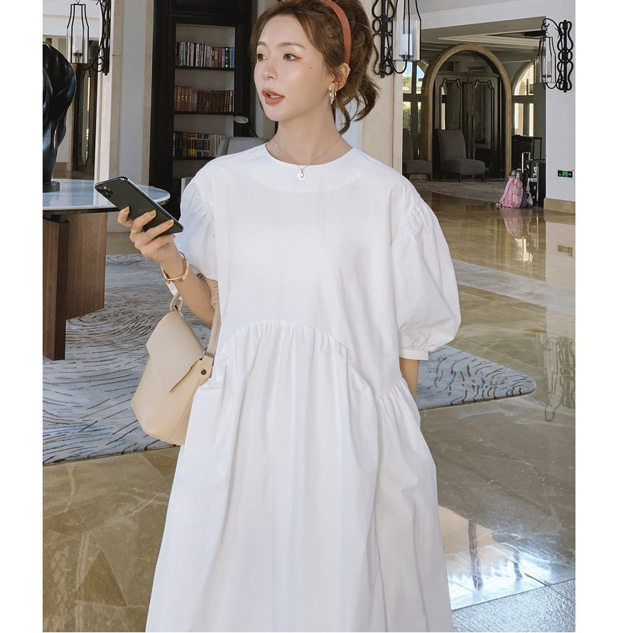Casual Relaxed Kneelength Dress