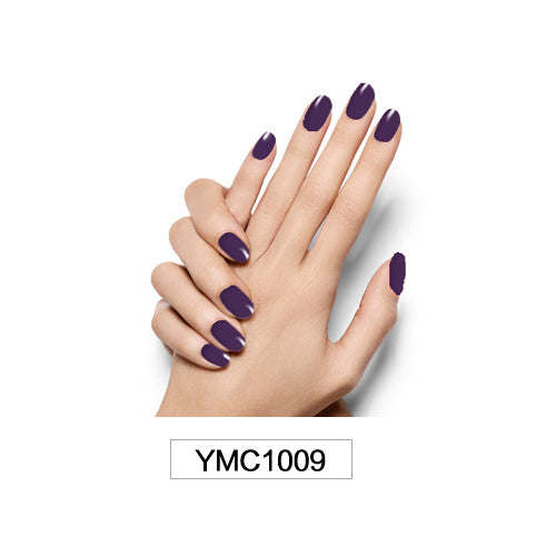 Pure color nail stickers