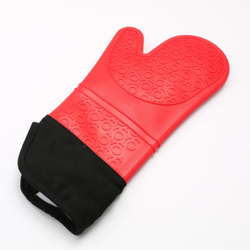 Long thick silicone insulated gloves