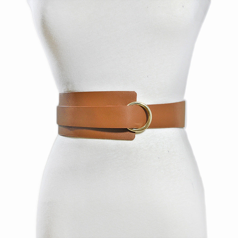 Women's jelly texture decorative belt