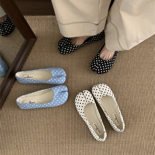 Horseshoe Split Toe Sheep Hooves Shallow Mouth Soft Bottom Flat Shoes