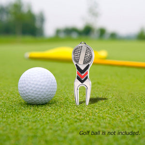 Golf Green Gaffel Med Markør Golf Markør Golf Tilbehør Support