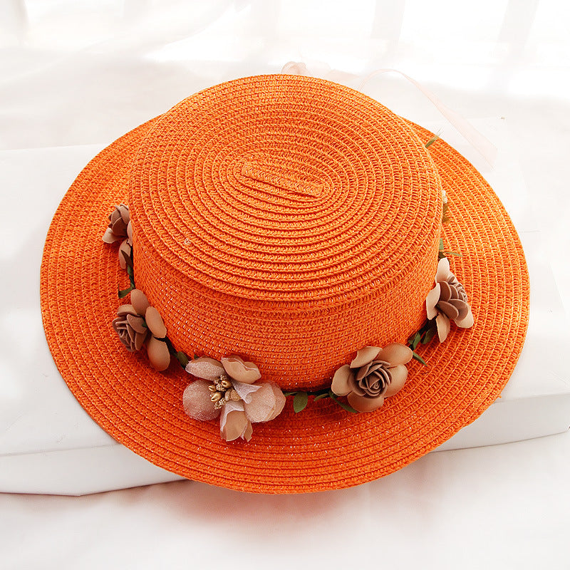 Women's Sun Garland Beach Outdoor Top Hat Sun Protection