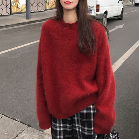 Inner Bottoming Shirt Loose Knit