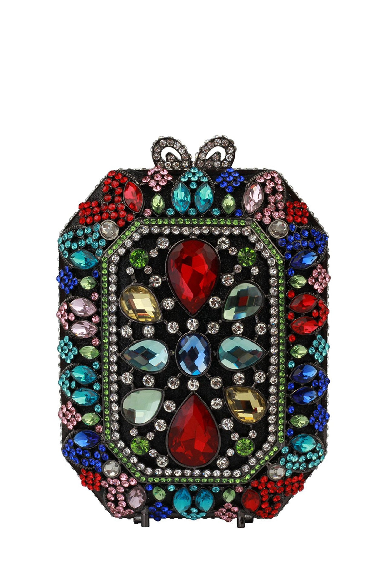 Original Clutch Bag With Handmade Diamond Evening