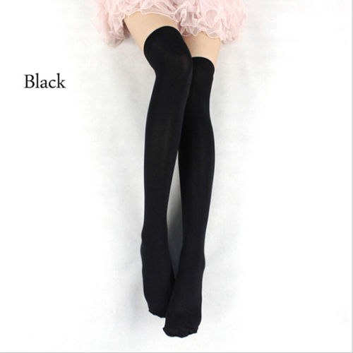 Japanese non-slip velvet over knee socks stockings