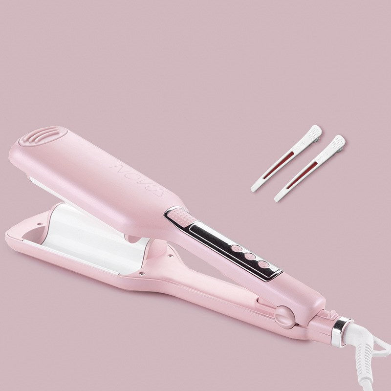 Water ripple omelet head curling iron