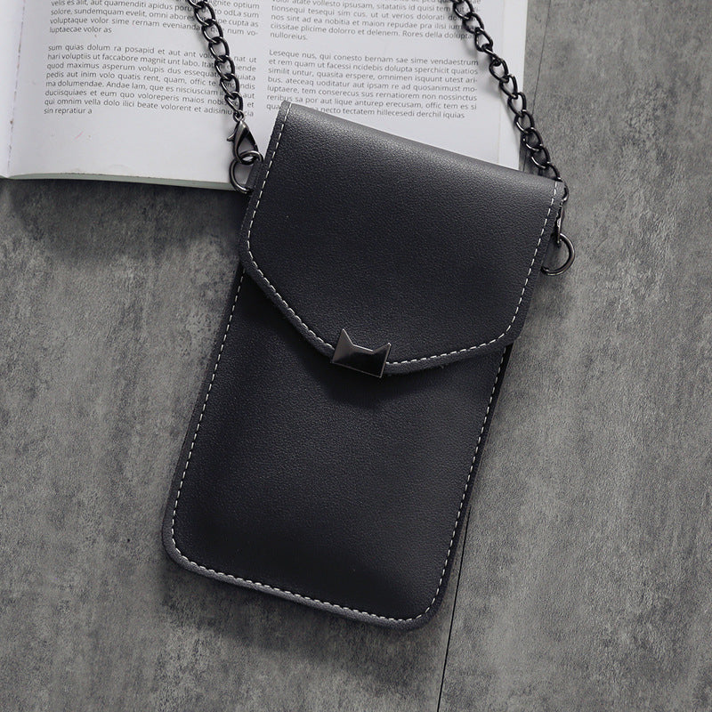 Diagonal mobile phone bag
