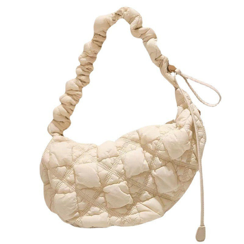 Cloud Bubble Pack Pleated Down Casual Underarm
