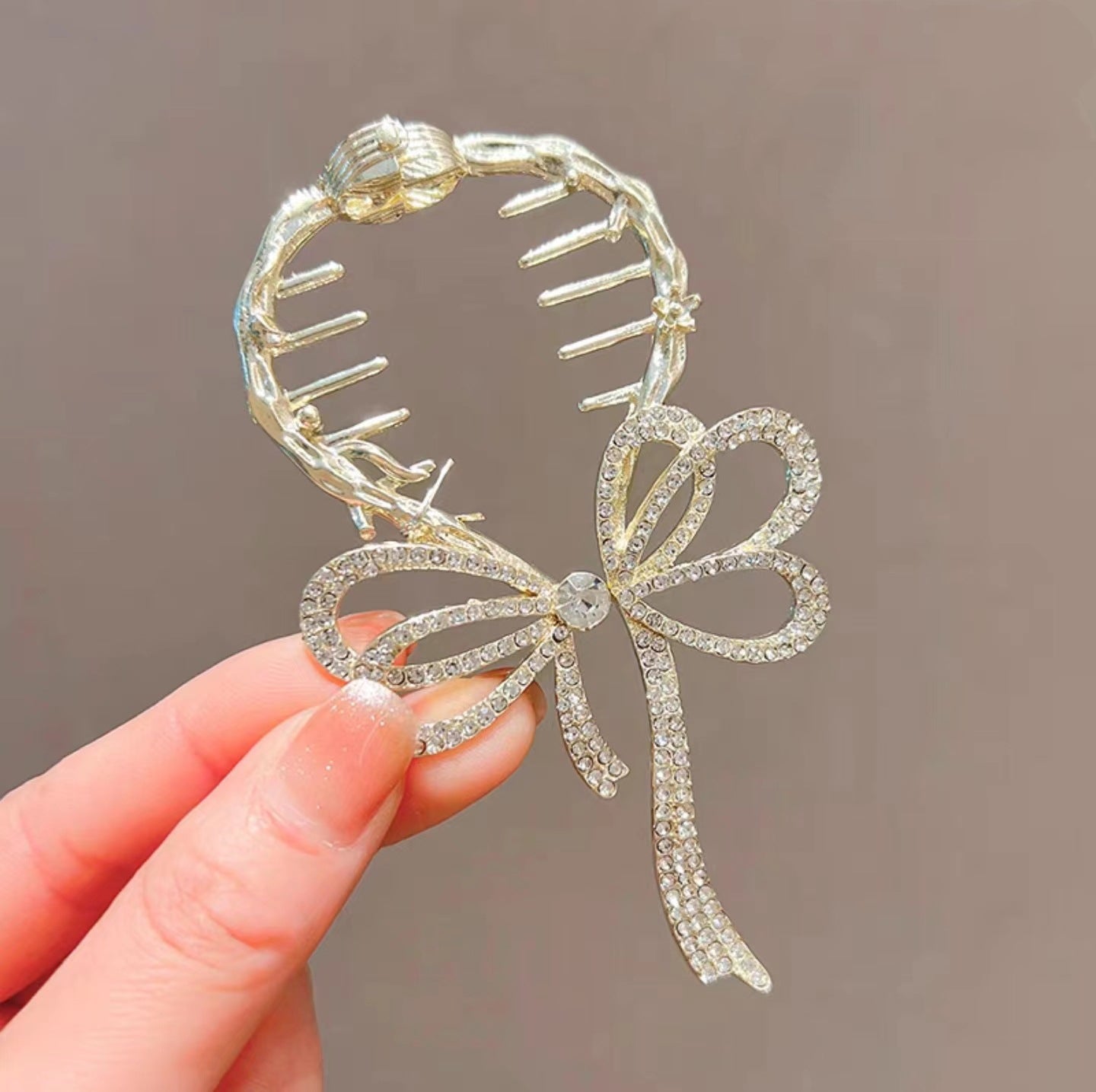 Light Luxury Ponytail Buckle Hairpin Senior Sense Updo Hair