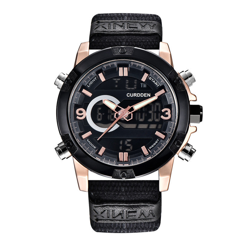 Men's Fashion Belt Multi-functional Watch