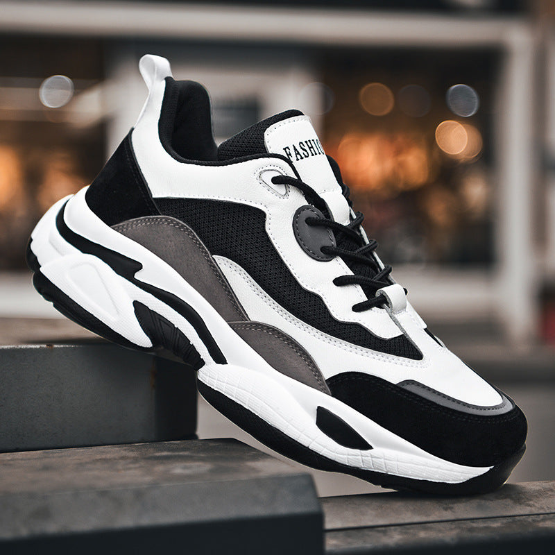 Autumn New Fashion Sports Trend Thick-soled Increased Daddy Shoes
