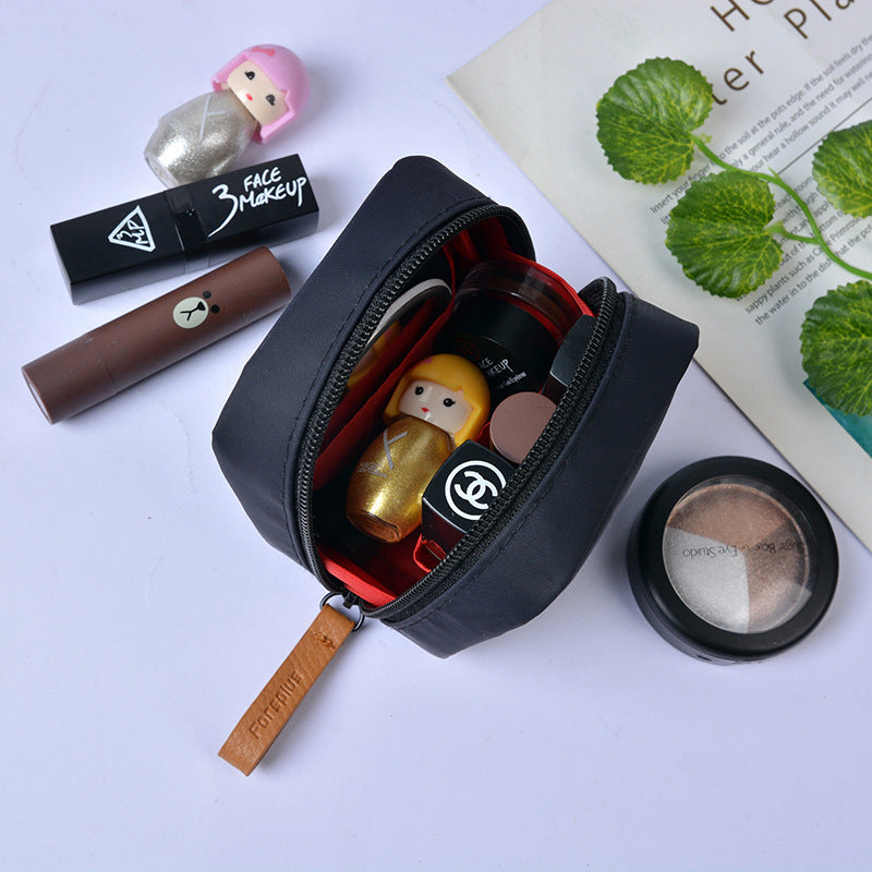Ink Color Tone Simple Portable Printed Makeup Bag