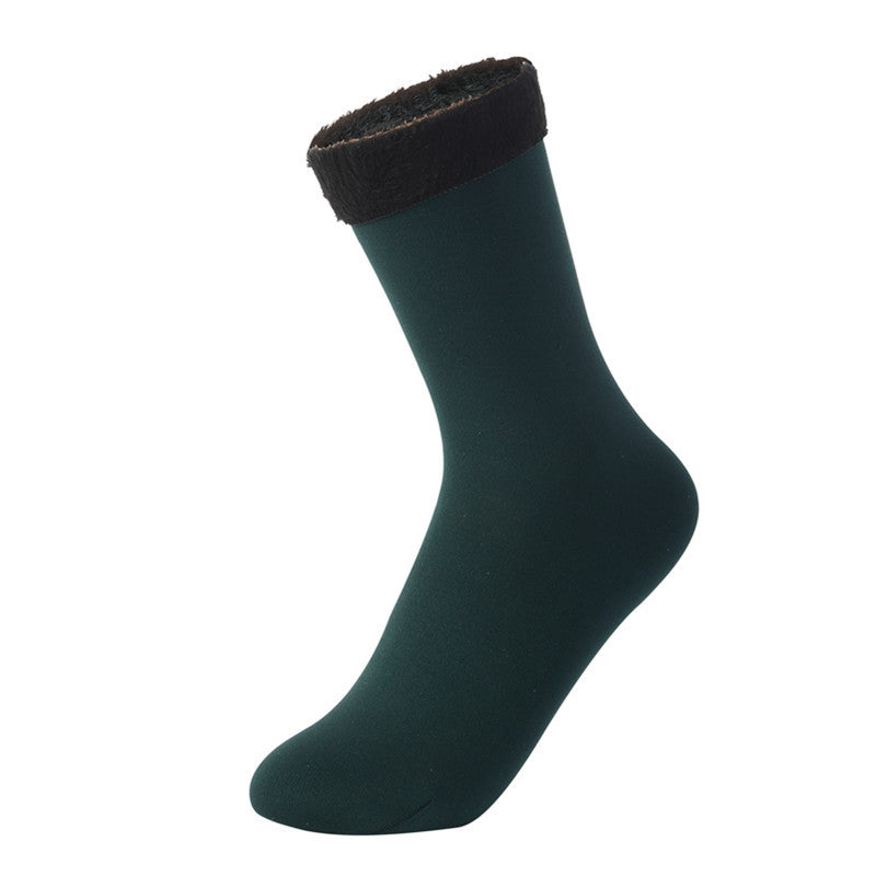 Winter Plush Snow Socks For Antifreeze And Warmth