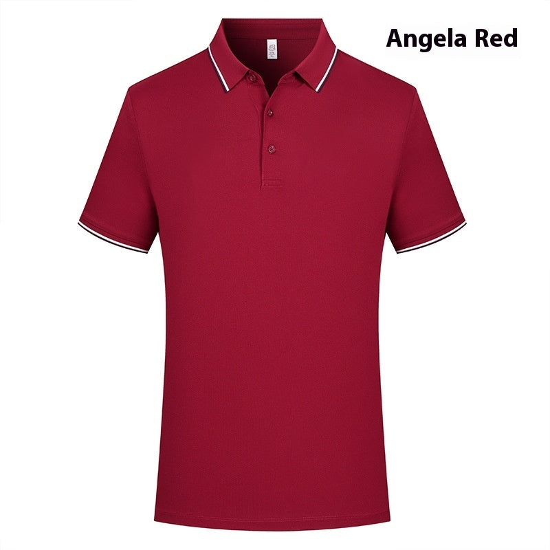 Ice Skin Cool Feeling Quick-drying Elastic Short Sleeve