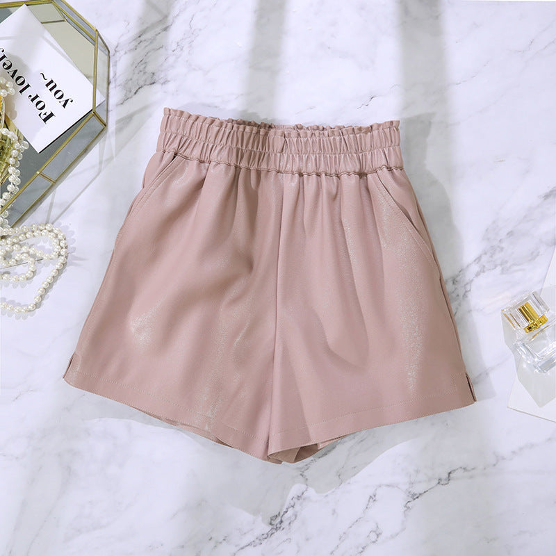 Loose Wide Leg Slim High Waist Shorts