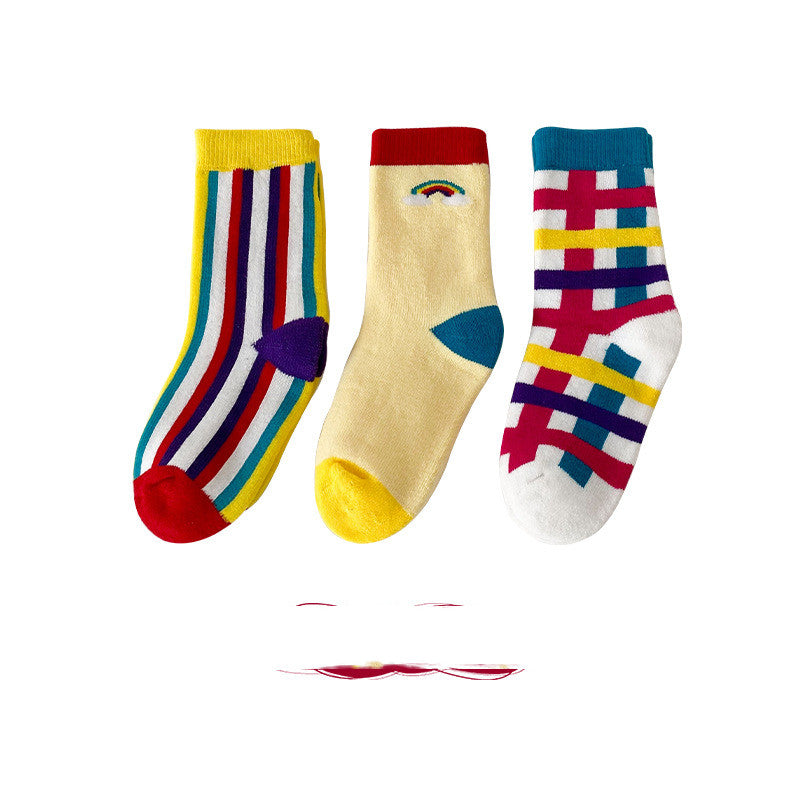 Terry Thickened Children's Socks For Autumn And Winter
