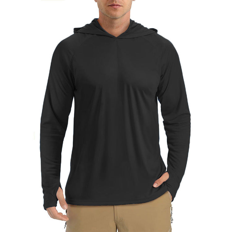 Casual Sun-Protective Sports Hoodie Fitness Apparel